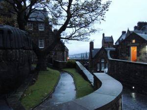 Spires in the distance