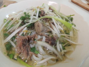 Mrs Nguyen's beef pho - delicious!