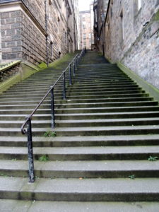 Dear God.... the stairs in this city... 