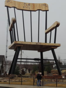 The world's largest rocking chair, Casey, IL