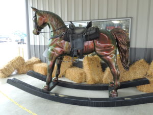 The world's largest rocking horse